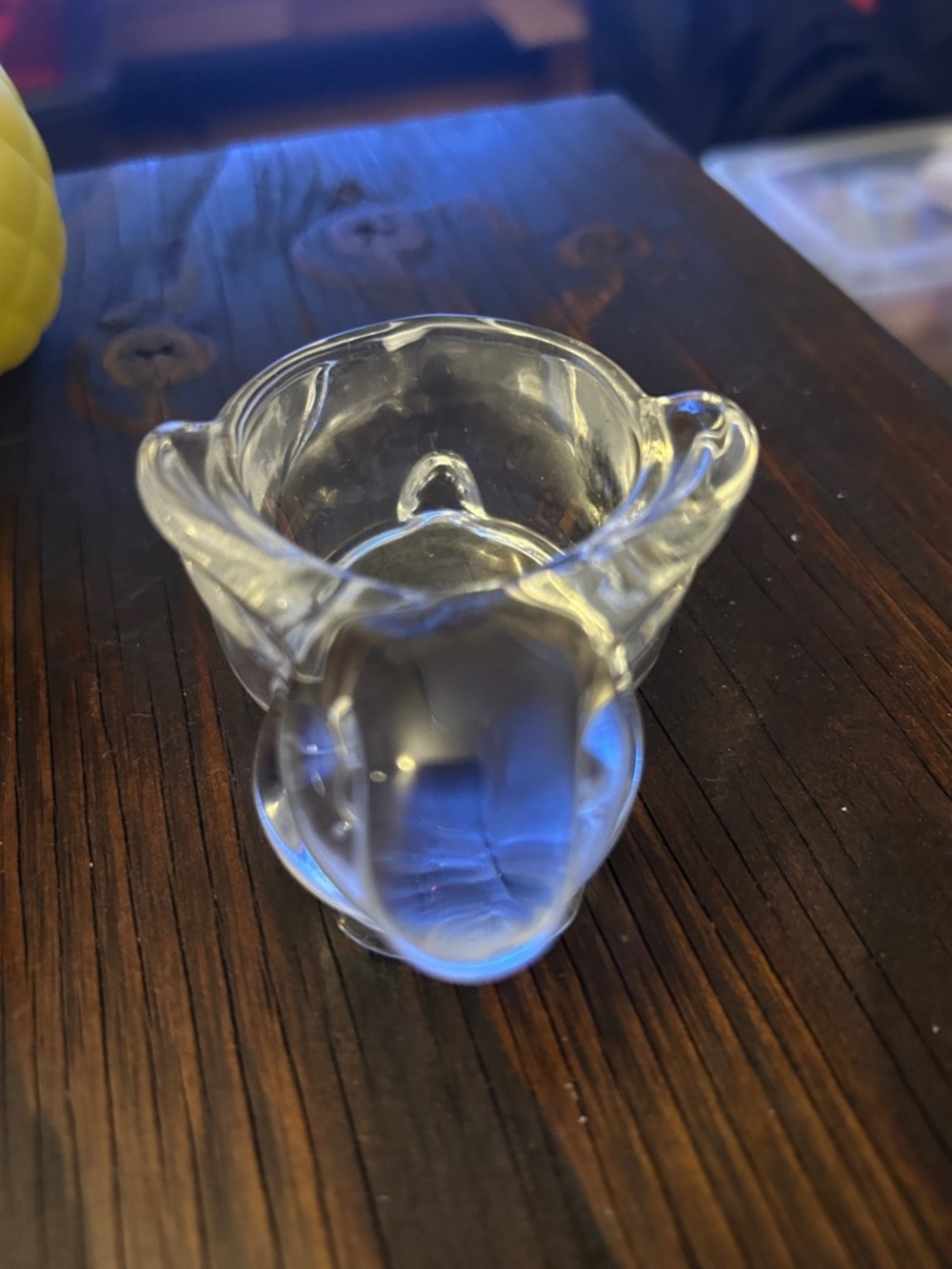 Clear Glass Rabbits- Vintage Style